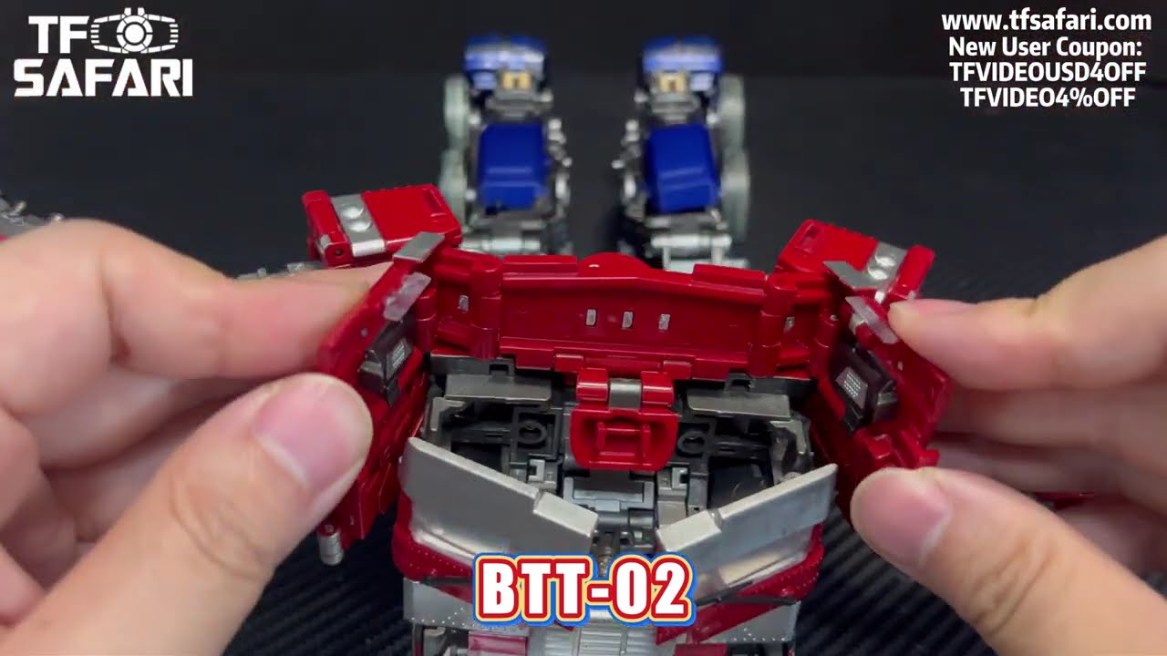 Comparison Video - Lucky Cat MVP-01  with Brave Troops Toys BTT-02