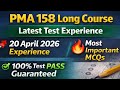 🔥 PMA 158 Long Course Test Experience 2026 | Pma long course 158 initial test preparation 2026 | PMA