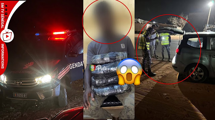 Kholall Wadji gendarmerie à arrêté kaolack Li Doy na waar nak…😱