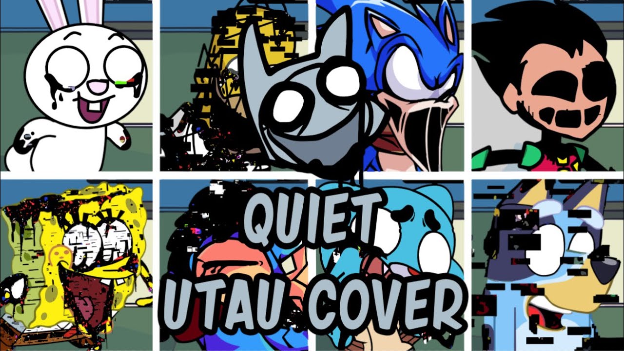 Quiet but Every Turn a Different Character Sings It (FNF Quiet Everyone Sings It) - [UTAU Cover]