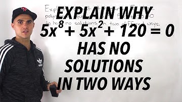 MHF4U (Polynomial Equations/Inequalities Test 1, Communication, Question 2)