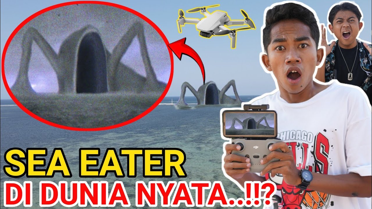 SEA EATER MONSTER TERTANGKAP DRONE ADA DIDUNIA NYATA? LAUTAN INI JADI SAKSINYA😱 | Mikael TubeHD