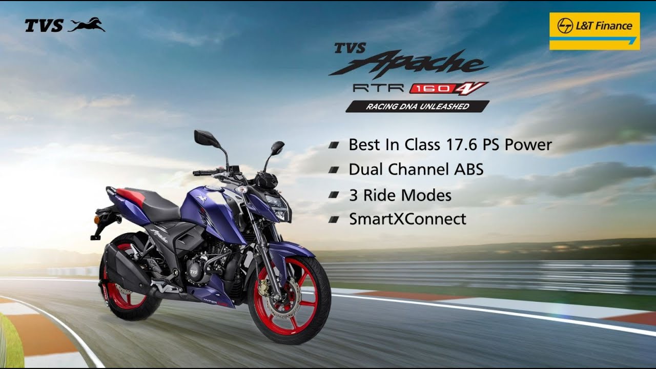 L&T Finance | Two-Wheeler Loans | TVS Apache RTR 160 4V