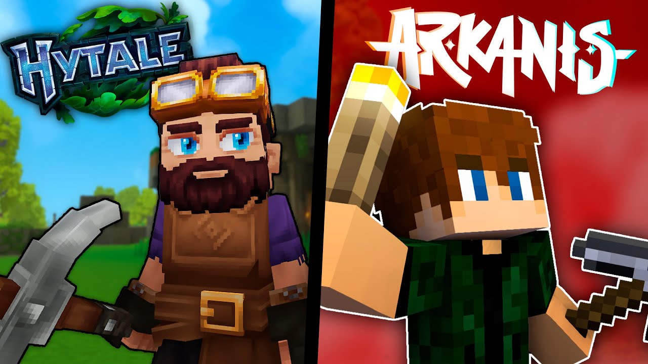 Hytale - Dia 03 e depois Arkanis - Dia 03 - Nofaxu [Minecraft] [2K-HD]