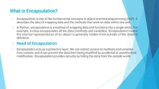 Unit 5/Encapsulation/ Polymorphism