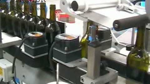 ALline E - Front, Back & Neck Wine Bottle Labelling System