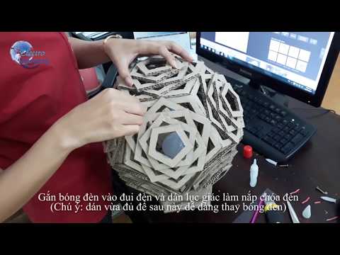 Video [Góc Handmade] Hướng dẫn tự làm đèn ngủ tại nhà - YouTube