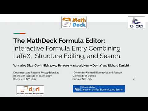 MathDeck Formula Editor: Interactive Formula Entry Combining LaTeX, Structure Editing, and Search