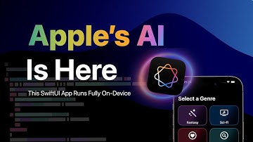 I Built an On-Device AI App with Apple’s New Foundation Models