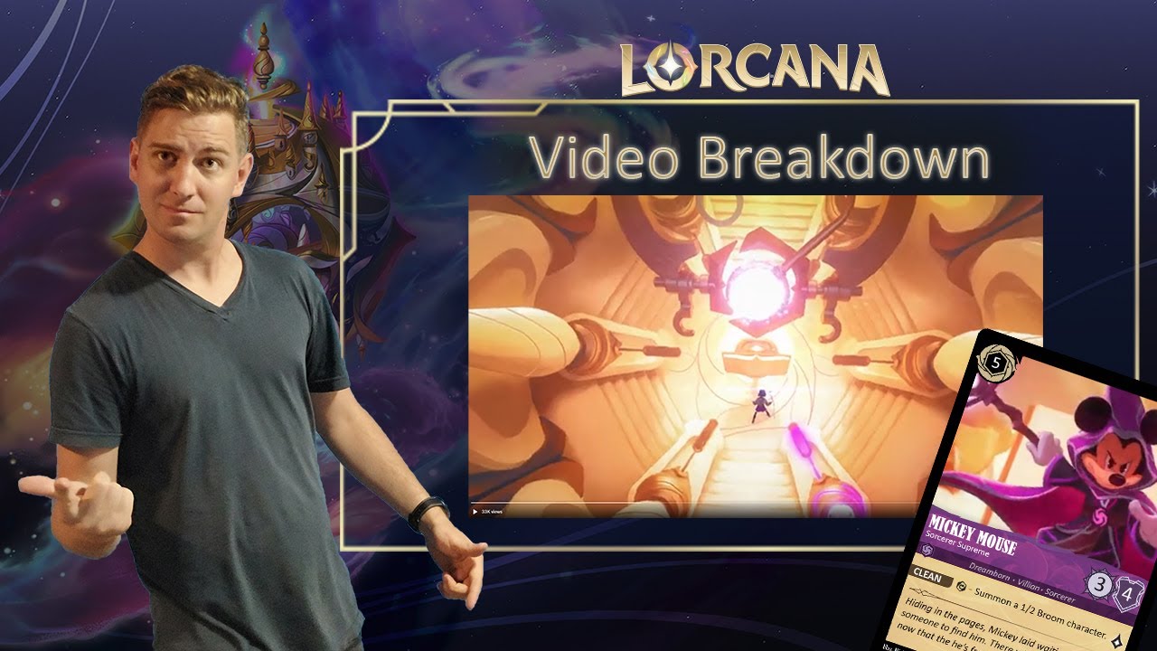 Disney Lorcana Video Breakdown - New Card!?