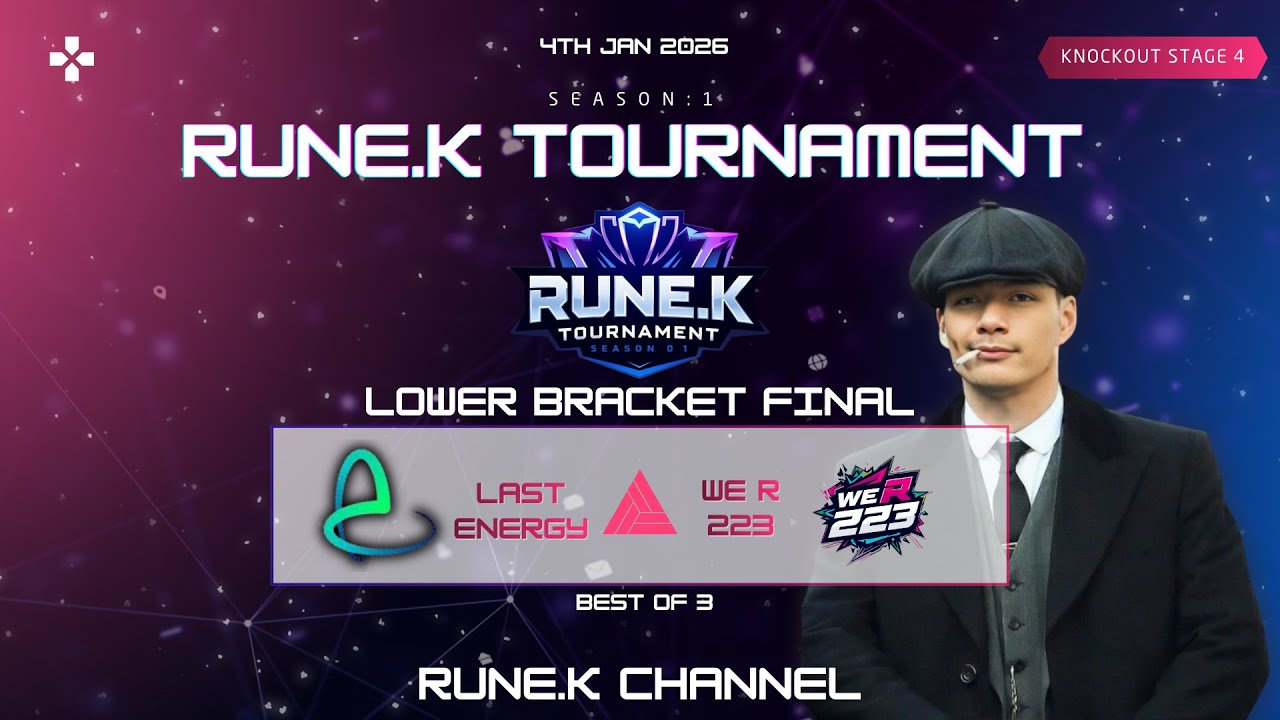 Rune.K Tournament Season:1 - Knockout Stage Day:4 | Live Casting