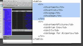 (7/44) Basic Overview of Table HTML Markup - UCLA Extension
