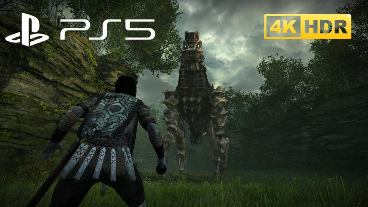 Shadow of the Colossus em 4K 60FPS no PS5 (Phaedra)