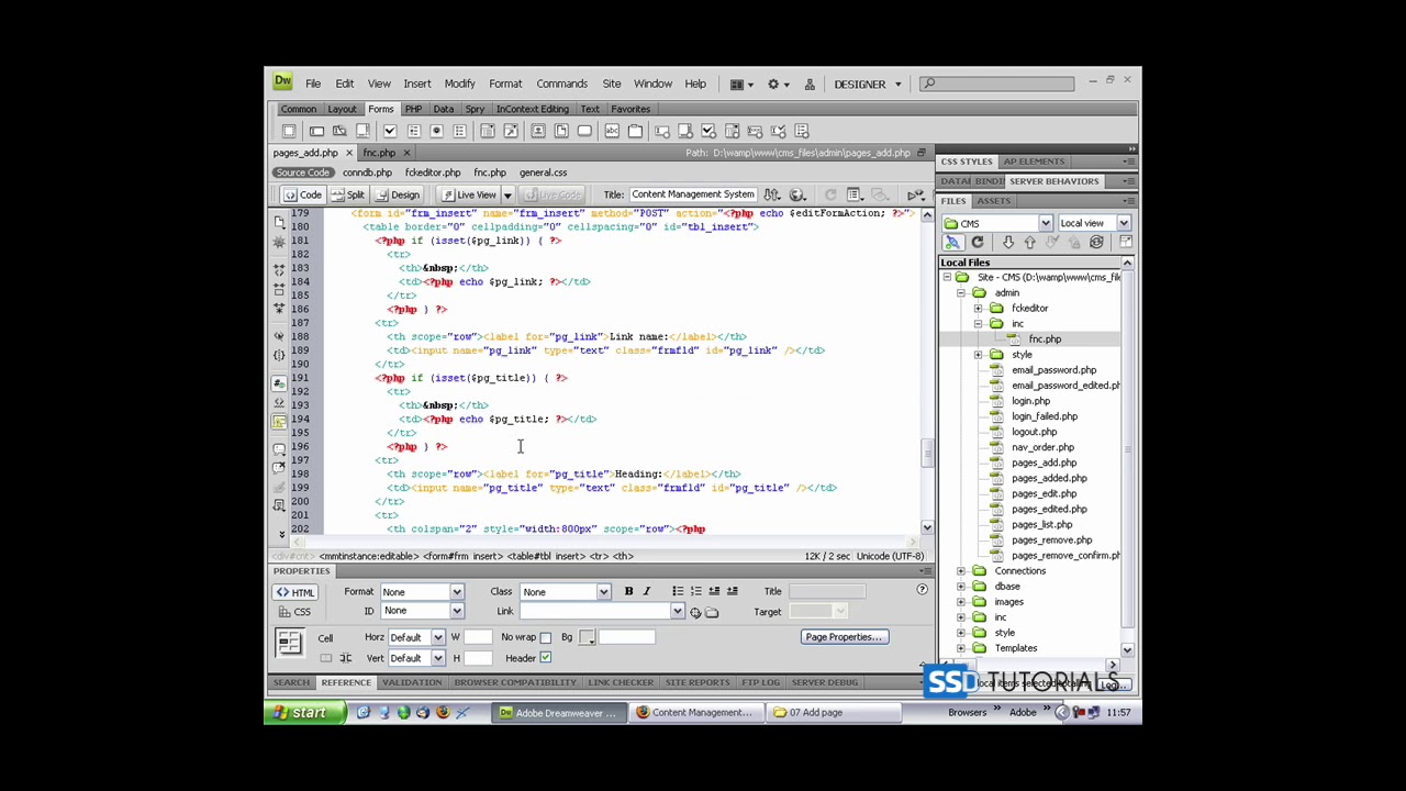 07-03: Validation and sticky form fields function - YouTube