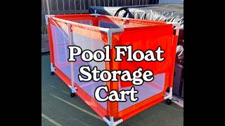 Pool Storage Bin Review | XXL Rolling Mesh Organizer for Floats, Noodles & Toys