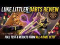 🎯 Luke Littler Darts Review – Full Test & Results From All 4 Dart Sets! #darts #trav180