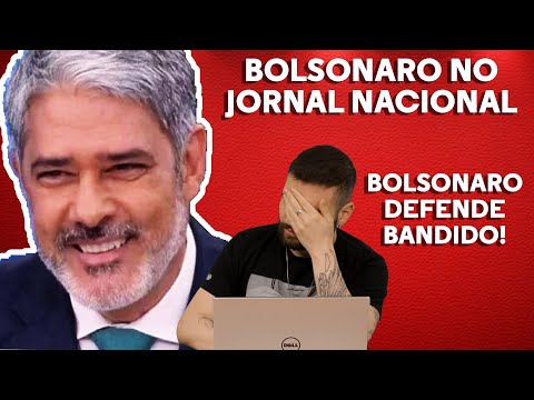 REACT - BOLSONARO NO JN (PARTE 2) IBAMA, CORRUPÇÃO E ECONOMIA