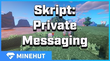 How To Set Up Private Messaging With Skript | Minehut 101