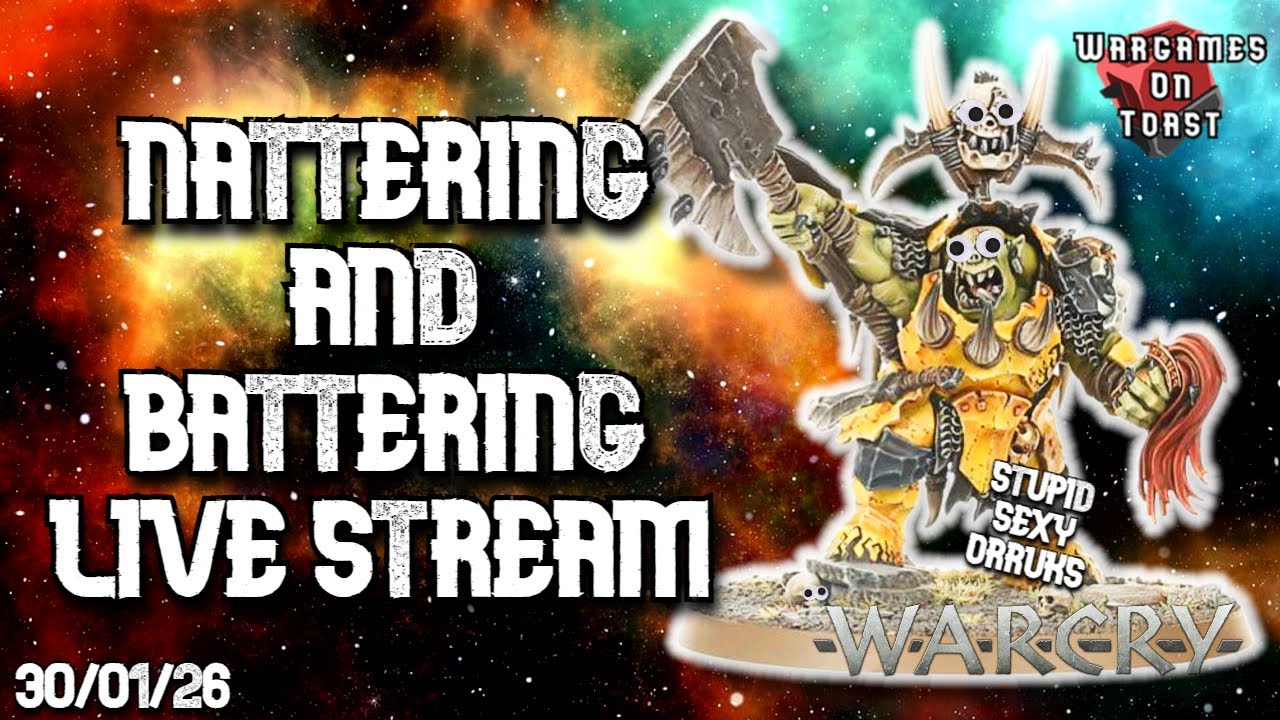 Competitive Warcry Is BACK! Nattering And Battering Live Stream