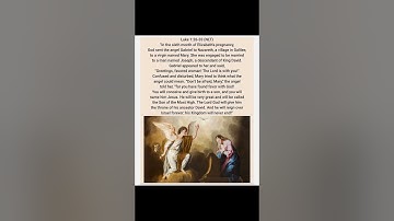 The Annunciation (Luke 1:26-33)