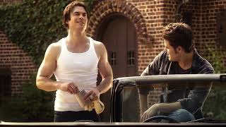 Stefan Gives Damon Animal Blood   Enhanced Quality  The Vdanire Diaries  