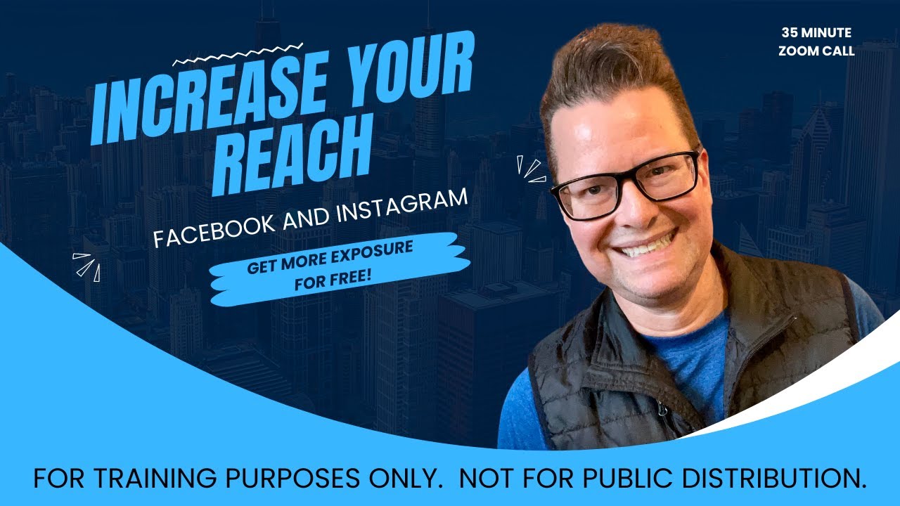 Increase your reach on Social Media.