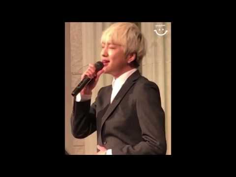 170604 강승윤 본능적으로 축가