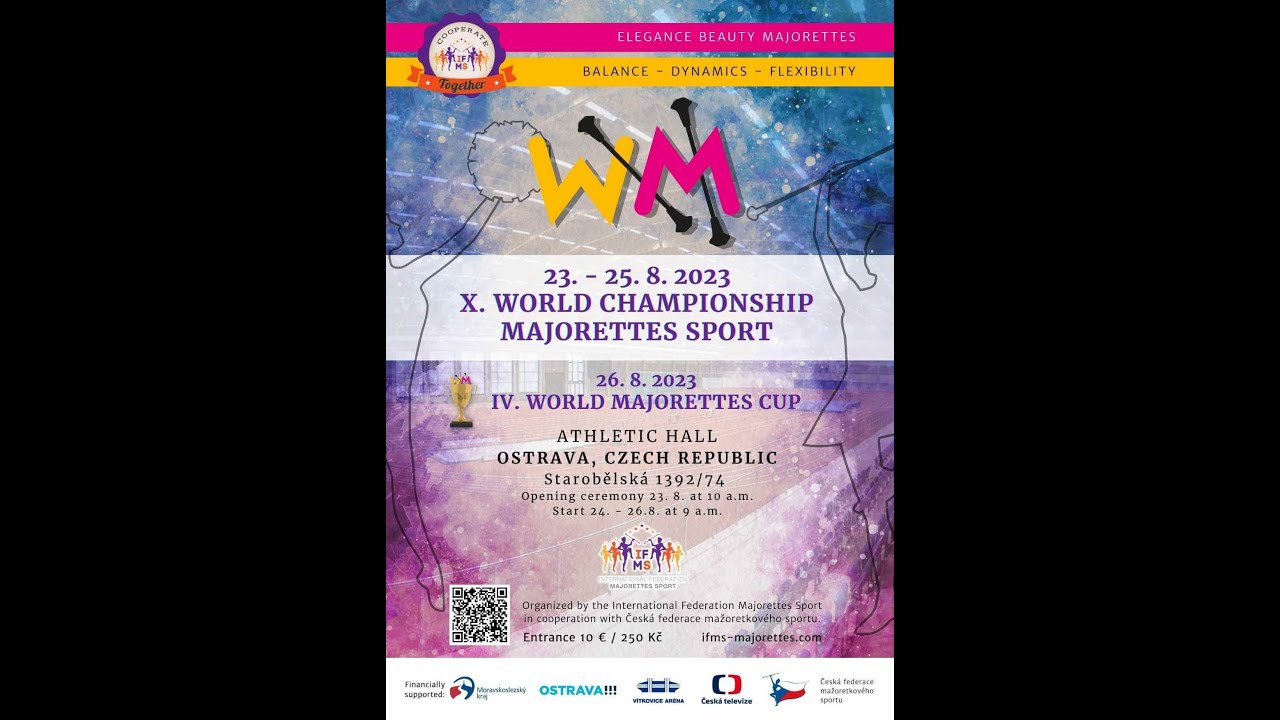 X. World Championship Majorettes Sport 2023 - 2. day