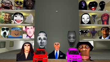 Too Much Nextbots chase me in Liminal Hotel Part 10 Gmod Nextbot