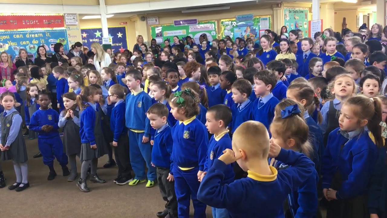 Amhrán na bFiann - St Patrick’s Assembly and Seachtain na Gaeilge 2018