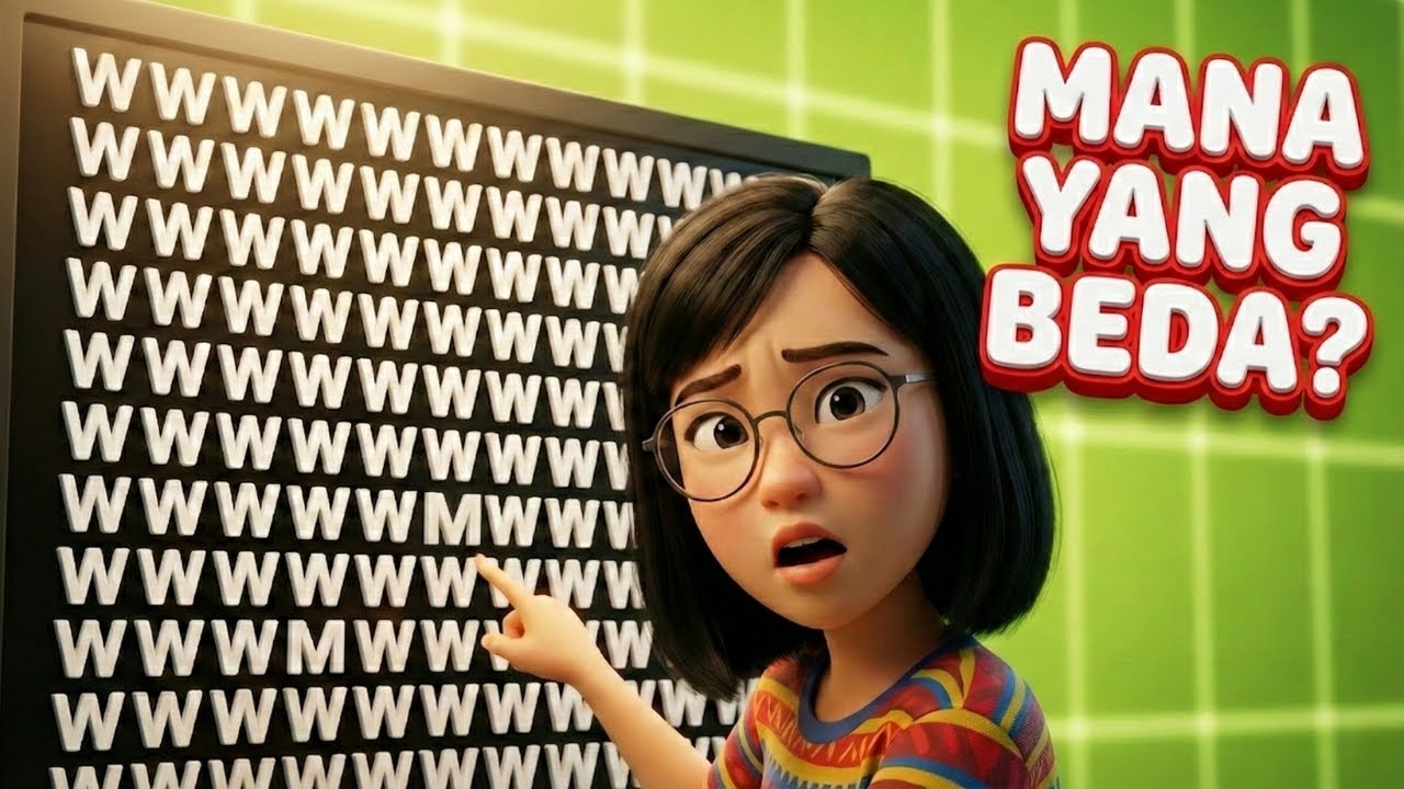 Tantang Tes Visual 👁️ Mata Kamu Jeli?