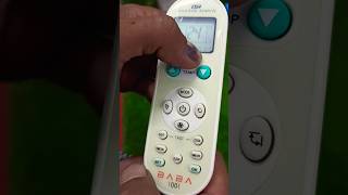 How to set universal remote in all type AC in Hindi #universalacremote  #sukhdevshorts