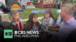 Students speak out after Pa. Gov. Josh Shapiro calls on Penn to disband proPalestinian encampment