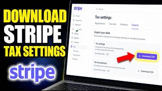 How to download Stripe tax settings for subscription checkout - Easy Tutorial