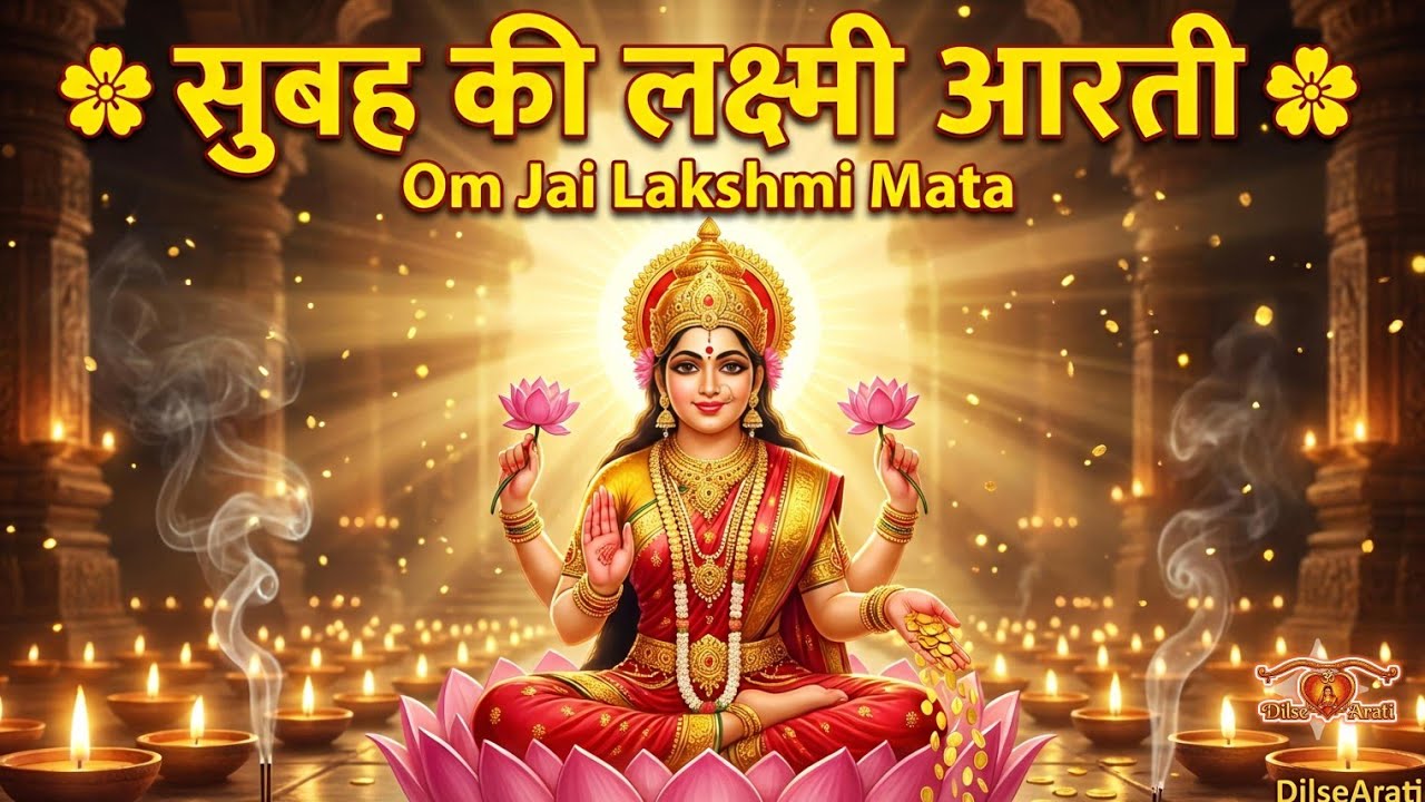 Om Jai Lakshmi Mata 🙏 | Maa Lakshmi Morning Aarti | Daily Prarthana