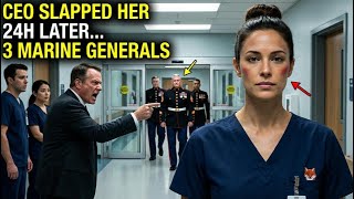 The CEO Slapped the “Quiet Nurse” — Next Day, 3 Marine Generals Came for Her