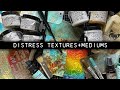 Tim holtz distress textures  mediums