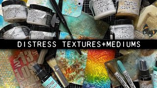 Demo: Distress Textures + Mediums