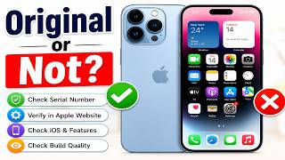 Check if Your iPhone is Original or Not? 🔍📱
