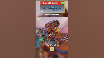 *NEW* MYTHIC RYTEC AMR - NAUTILUS in DIAMOND CAMO in COD mobile | COD mobile#shorts  #codmobile