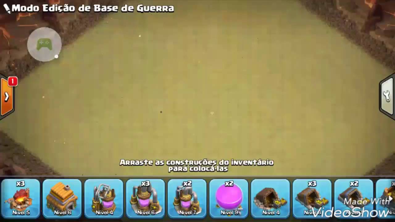 Layout cv6 TROLL sevre para BASE DE GUERRA e pra PUSH