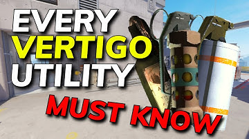 EVERY Nade You MUST KNOW T Side Vertigo: The Ultimate CS2 Nades Guide