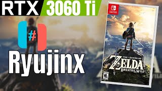 Legend of Zelda Breath of the Wild Ryujinx 1.1.434 | RTX 3060 Ti + Ryzen 5 3600 1440p | Benchmark