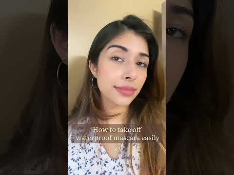 How To Take Off WATERPROOF MASCARA Easily Shorts Youtubeshorts Skincareshorts Skincarehacks 