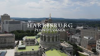 Celebrity Flying Over Harrisburg, Pennsylvania - [4K] Drone Footage Net Worth
