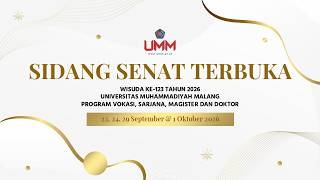 Download Lagu WISUDA KE-123 UNIVERSITAS MUHAMMADIYAH MALANG #1