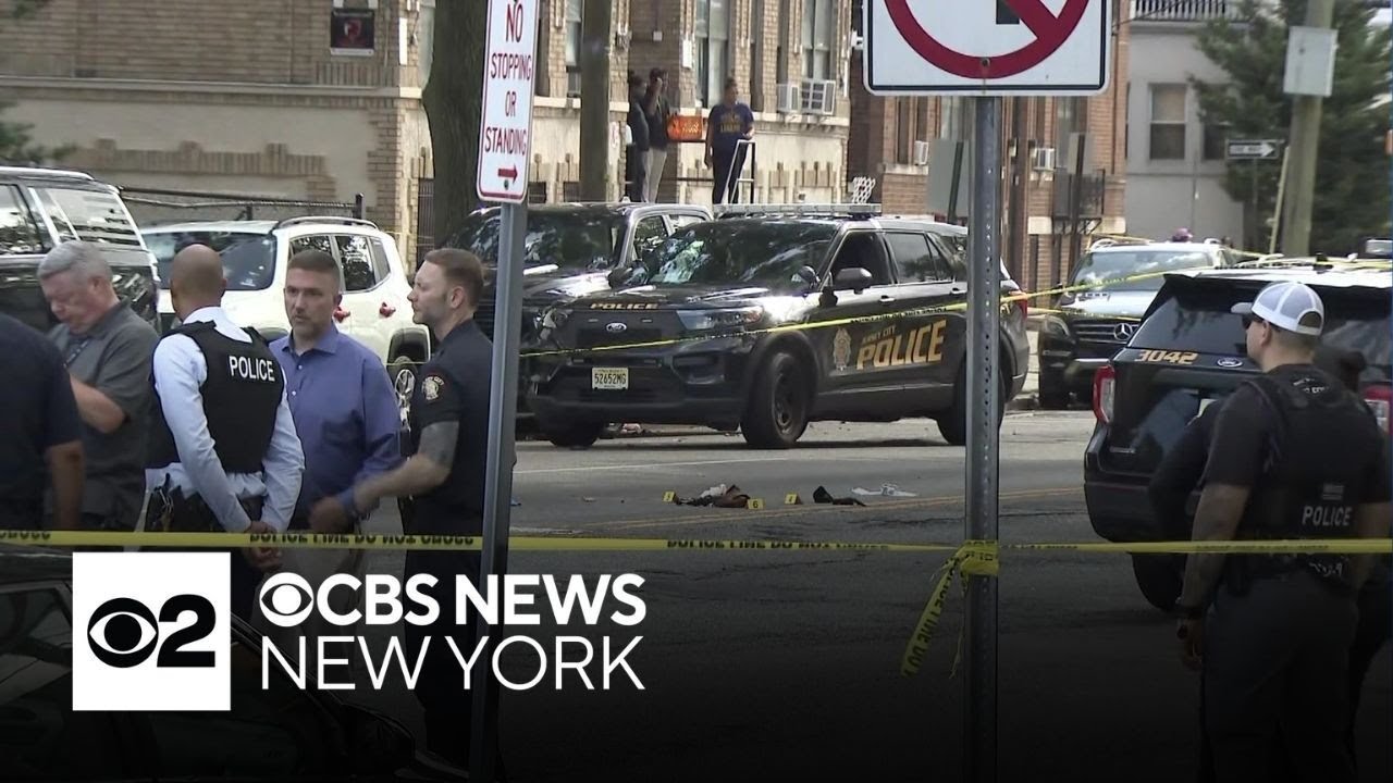 Shooter fires at Jersey City officers in patrol cars, police say