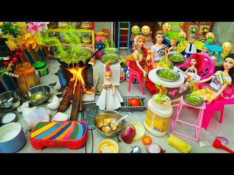 Barbie Doll All Day Routine In Indian Village/Sita Ki Kahani Part-393/Barbie Doll Bedtime Story||