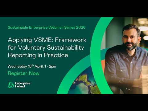 Applying VSME: Framework for Voluntary Sustainability Reporting in Practice | Enterprise Ireland