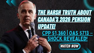 Breaking News: $1,360 CPP & $713 OAS Cuts Coming in 2026–Massive Pension Shock for Canadian Seniors! Information